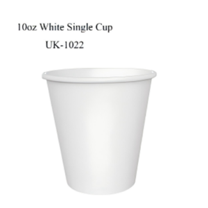 10oz Printed single wall cups 280g (1000 in BOX)