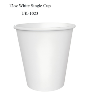 12oz Printed single wall cups 280g (1000 in BOX)