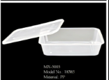 Plastic Food Container - 500ML (300 INBOX)