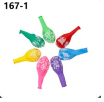 Printed Birthday Balloon 12x20